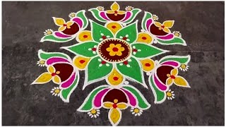 Pongal Special Rangoli Design 2025/ Margazhi / Rangoli / Kolam / Muggulu / New / Sashti Pooja / Easy