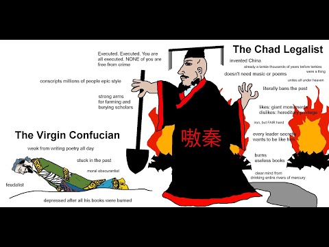 Confucian vs legalist. Meme Analysis. How accurate is it?