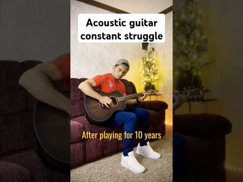 Some things never change 🤦‍♂️ #acousticguitar #acoustic #guitarplayer #acousticguitarplayer