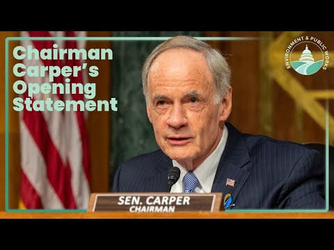 Chairman Carper's Opening Statement: Hearing on Landfill Methane Emissions