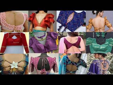 Blouse Back Designs 😃New Blouse Designs😃❤️#ब्लाउज #viral #shorts #ytshorts #blouseblousedesigns