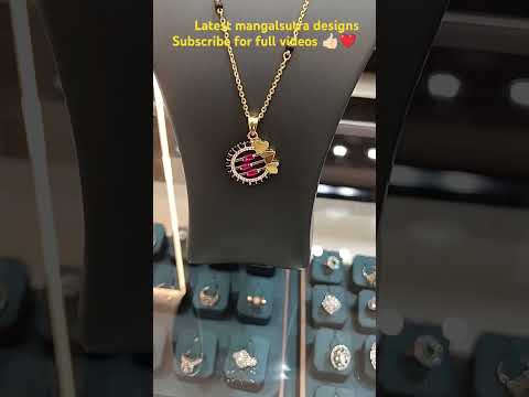 Latest mangalsutra in gold #kalyanjewellers #goldmangalsutradesigns #viral #trendingnow #shorts