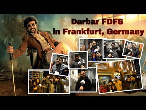 Darbar Public Review Germany, Frankfurt  | Indians on Movie & Rajini Nostalgia | HausThat | Tamil