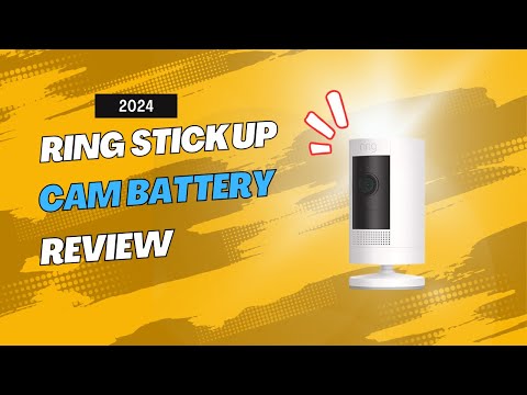 Ring Stick Up Cam Battery Review 2024 | Best Outdoor Security Camera for Home with Alexa