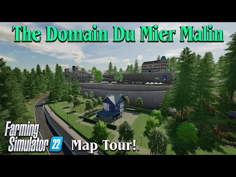 “The Domaine Du Mier Malin” ‘NEW’ MOD MAP ON Farming Simulator 22 (Review) PS5.