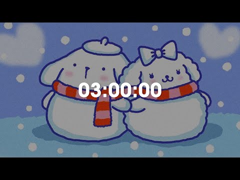 3시간 집중? 거뜬히 할 수 있죠? 🍮💛 cute & relaxing music 【3시간 뽀모도로 타이머｜모트모트｜공부할 때｜시험기간】