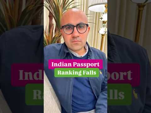 Indian Passport Ranking Falls | Business |Sarthak Ahuja