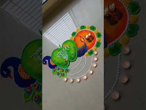 Dussehra rangoli designs