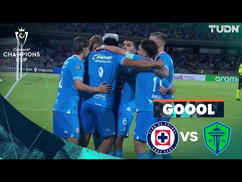 ¡PENAL Y GOL! Sepúlveda no falla | Cruz Azul 2-0 Seattle | CONCACAF Champions Cup 2025 TUDN