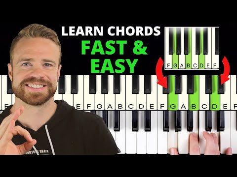 How to Play Chords on the Piano (the "Quick & Easy" way)