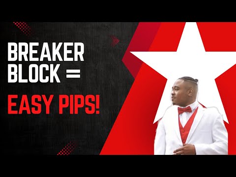 HOW TO GET EASY PIPS WITH THE BREAKER BLOCK IN FOREX !!!