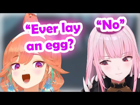 Kiara and Calli Talk About Laying Eggs