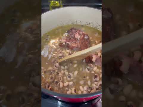 New Year’s Day Black eyed peas | Soul Food Recipe