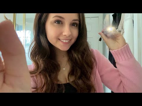 ASMR lofi cranial nerve exam (personal attention, soft spoken, faster paced)