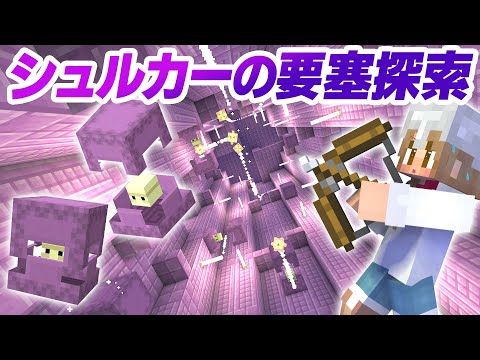 エリトラ２個目GET！！飛びながらエンド探索でもっとエンドシティ発見！【マイクラ / マインクラフト / minecraft】90