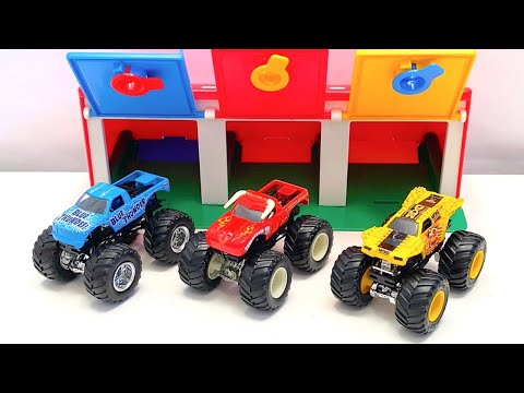 MONSTER JAM | GRAVE DIGGER | SESAME STREET | HOT WHEELS MONSTER TRUCKS | ELMO | MAX-D | EL TORO LOCO