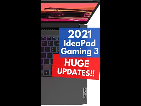 2021 Lenovo IdeaPad Gaming 3 HUGE Updates 🔥 #Shorts