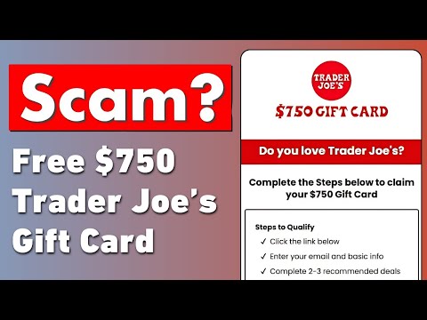 Is Traderhaul.com 750$ Trader Joe's Gift Card Legit Or Scam?