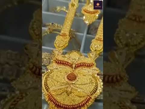 Gold Long Haram New Models - 1 Gram Gold Jewellery Long Haram - Rani Haar New Design 2024