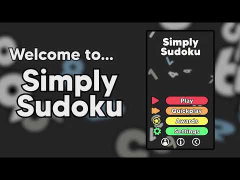 Simply Sudoku - PROMO VIDEO!