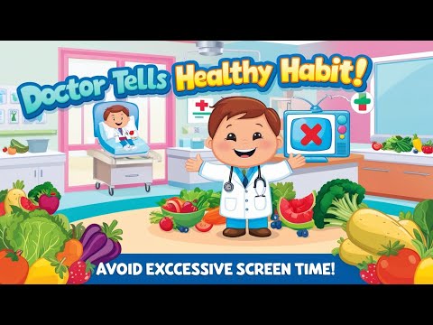 Healthy Habits for Kids and toddlers | Brush, Eat, Sleep | Learn healthy habits