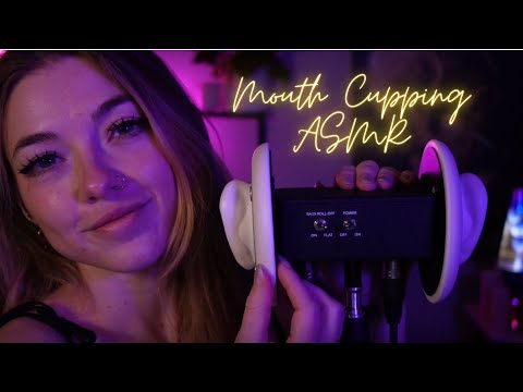 ASMR Panning Mouth Cupping (No Talking)