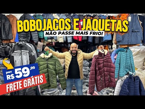 BRÁS SP | JAQUETAS IMPORTADAS e CASACOS PREMIUM BARATO, ATACADO ROUPAS MASCULINAS JAQUETAS FEMININAS