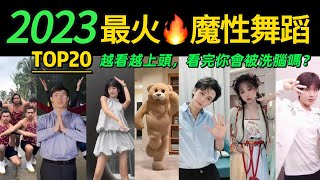 2023全網最火🔥舞蹈串燒 ‼️越看越上頭，試試看完你會被洗腦嗎❓【年度盤點TOP20】明星VS網紅都跳HIGH了