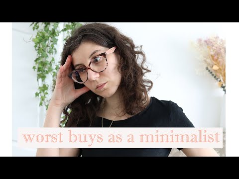 My worst SHOPPING MISTAKES as a minimalist | MINIMALISM mistakes | buy less buy better