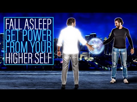 Connect to the Power of Your Higher Self - Sleep Meditation | DARK SCREEN