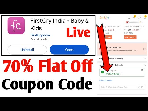 Firstcry coupon code | firstcry coupon code for today | firstcry discount code