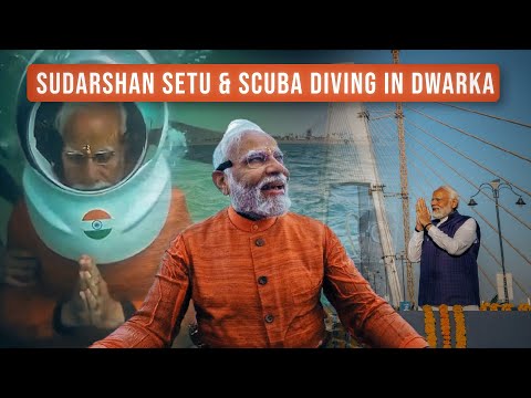 PM Modi visit to Dwarka - Sudarshan Setu inauguration and Scuba diving to Krishna's city