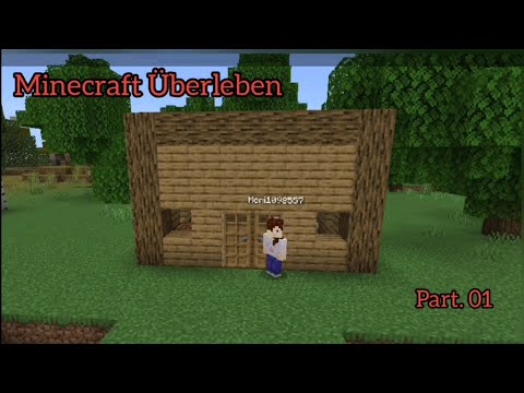 Minecraft Überleben🌳#1 Wir bauen unser Haus!