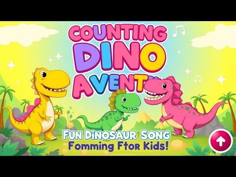 Counting Dino Adventure | Fun Dinosaur Counting Song for Kids!