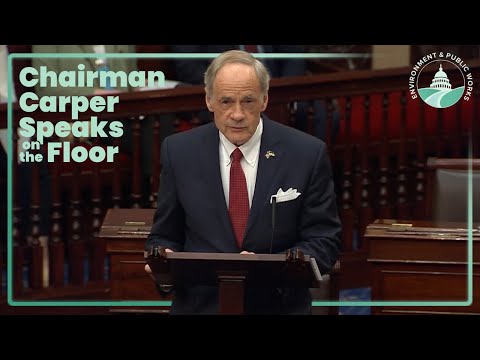 Senator Carper Speaks in Support of Joseph Goffman’s Nomination