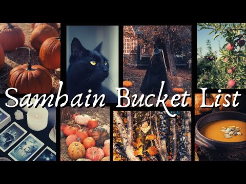 Samhain / Halloween Bucket List