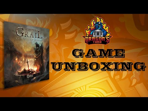 Tainted Grail: The Fall of Avalon - Game Unboxing (with Monsters of Avalon expansion)