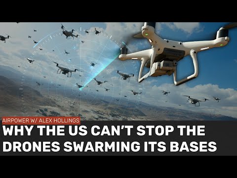 Why the US can't stop the drone swarms flying over its military bases