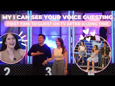 MY 'I CAN SEE YOUR VOICE' GUESTING | Jessy Mendiola