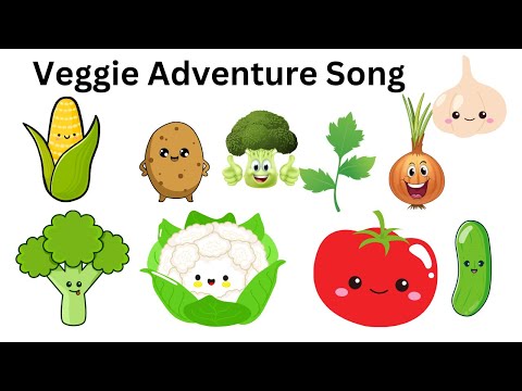 Veggie Adventure Kids Song | Learn Vegetable Names | Nursery Rhymes and Kids Rhymes