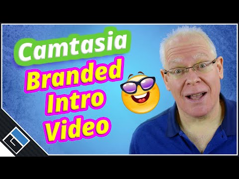 Camtasia - How to make an Intro Video