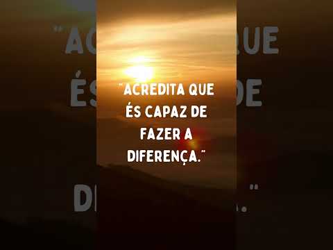 Acredita na Tua Singularidade: Faz a Diferença no Mundo #motivação #frasesmotivacao #motivacional