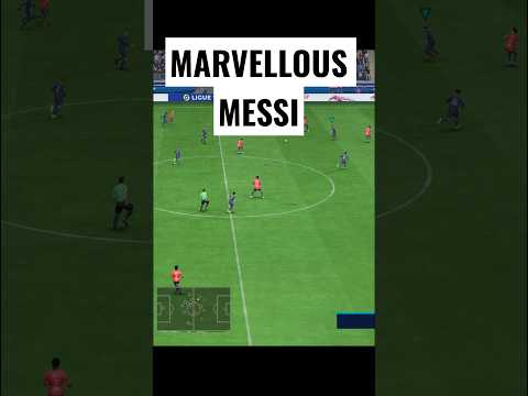 FIFA 23 : MESSI scores a BANGER from outside the box 🔥#shorts