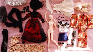 Gothic girl Dress up Teresa MYOU DOLL BJD Unboxing ゴスロリ 女の子 着せ替え 人形 ドール