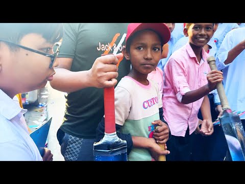 Spray Paint Artist Surprises School Kids With Real Street Art