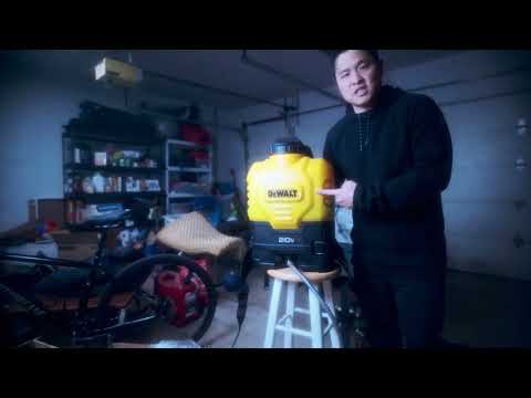 Dewalt Lithium-ion Battery Powered Backpack Sprayer