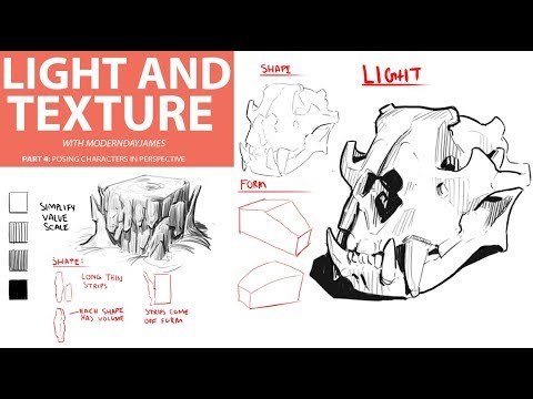 TEXTURE: DRAWING IN SHAPE AND LIGHT