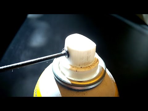 Spray straw little trick - car mechanics