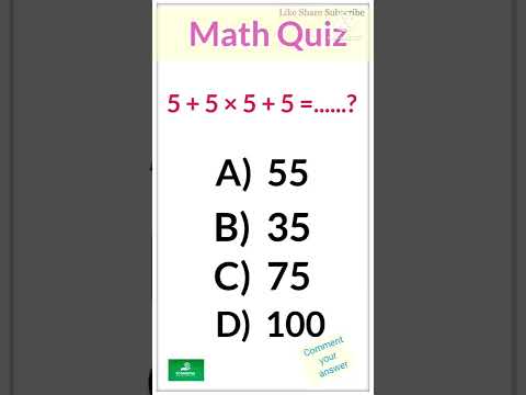 Math Quiz #shorts #youtubeshorts #youtube #ytshort #math