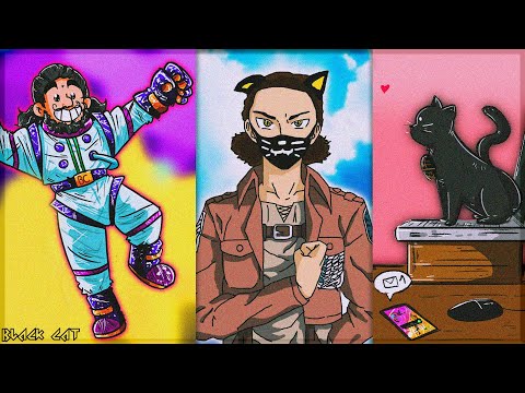 CAT VERSO (JUST DANCE SPECIAL): BlackCat Friends surprise me on the 24th birthday